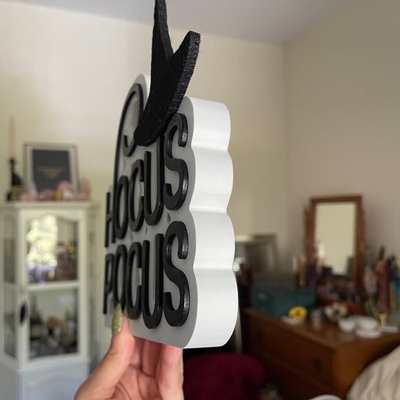 Target Hocus Pocus Witch Hat Table Top Sign Halloween Decor NWOT - Picture 13 of 16